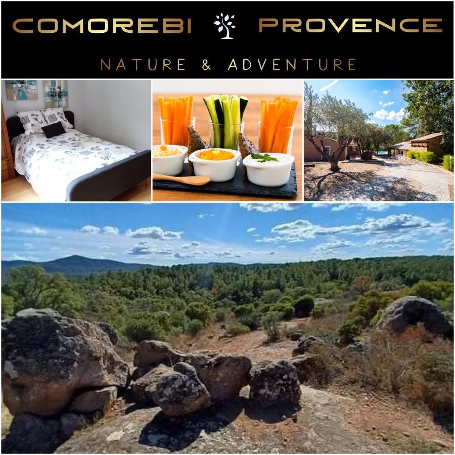 Comorebi Provence Entrecasteaux Exteriör bild